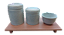 KIT HIGIENE 3 PC BRANCO COM DESENHO DE RENDAS-EN - Imagem 1