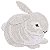 Tapete lavavel Bunny 130 x 135 cm LORENA CANALS - Imagem 1