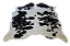 TAPETE DE COURO PRETO E BRANCO ESPECIAL BIS-03 - Imagem 1