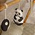 Set de 3 enfeites - Panda 11 x 42 cm-LORENA CANALS - Imagem 4