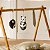 Set de 3 enfeites - Panda 11 x 42 cm-LORENA CANALS - Imagem 3