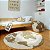 TAPETE RUGCYCLED MAPA MUNDI 120CM - Imagem 3