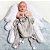 Tapete Infantil 120 x 160 Lorena Canals Puffy Wings Angel - Imagem 1