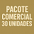 Pacote comercial  320 gramas   30 unidades - Imagem 1