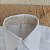 Camisa Manga Longa Branco com Detalhe Xadrez Caqui com Bolso - Imagem 3