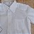 Camisa Manga Longa Branco com Detalhe Xadrez Caqui com Bolso - Imagem 5