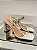 Tamanco Vinil Com Maxi Spikes Off White Manu - Imagem 2