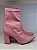 Bota Rosa Salto Alto de Lycra Nanda - Imagem 2