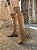 Bota Caramelo Over De Suede Thais - Imagem 1