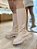 Bota Cano Longo Bege Carmen - Imagem 1
