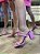 Tamanco Com Tiras Rosa Nataly - Imagem 1