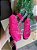 Papete Amarração Tira De Vinil Rosa Pink Suzi - Imagem 2