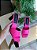 Tamanco Salto Triângulo Rosa Pink Sara - Imagem 2