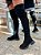 Bota Tratorada Cano Longo Suede Preta Lana - Imagem 1