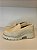 Mocassim Tratorado Com Brilho Off White Débora - Imagem 2