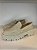 Mocassim Tratorado Aplicação De Brilho Off White Tiele - Imagem 2