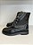 Bota Coturno Preto Detalhes De Strass Michele - Imagem 4