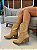 Bota Western Bege Daiana - Imagem 1