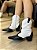 Bota Western Preta/Branca Com Detalhe Hilary - Imagem 1