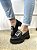 Mocassim Preto Solado Tratorado Fivela De Pedra Eliane - Imagem 1