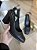 Scarpin Slingback Preto Salto Bloco Lauana - Imagem 2