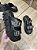Flatform Preta Tira Fivela Tuane - Imagem 1