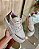 Tênis Casual Off White Detalhes Rosa Kira - Imagem 2