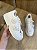 Tênis Casual Branco Detalhe Flor Viviane - Imagem 3