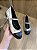 Sapatilha Prata/Preto Com Tachas Tamires - Imagem 2