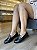 Mocassim Preto Solado Baixo Com Tachas Emmy - Imagem 1