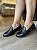 Mocassim Preto Solado Baixo Com Tachas Emmy - Imagem 4