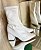 Bota Napa Salto Bloco Off White Fani - Imagem 2