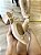 Scarpin Slingback Bege Detalhe De Fivela Cristina - Imagem 1