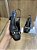 Scarpin Slingback Preto Detalhe De Fivela Cristina - Imagem 3