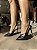 Scarpin Fivela Preto 10cm Napa Donna - Imagem 1