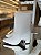 Bota Off White Cano Curto Com Manta Evelin - Imagem 2