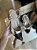 Scarpin Slingback Prata/Preto Leila - Imagem 3