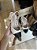 Scarpin Slingback Off White/Preto Leila - Imagem 3