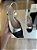 Sapatilha Slingback Prata/Preta Leila - Imagem 2