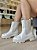 Coturno Solado Tratorado Off White Desiree - Imagem 1