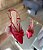 Scarpin Slingback Vermelho Com Laço Maitê - Imagem 2