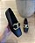 Mocassim Preto com Corrente Jolie - Imagem 2