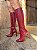 Bota Cherry Cano Longo Napa Samanta - Imagem 1
