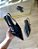 Sapatilha Slingback Preta Com Fivelas Tifani - Imagem 2