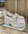 Mocassim Tratorado Off White Estampado Com Fivela Erika - Imagem 3