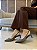 Scarpin Slingback Cinza Kiara - Imagem 1