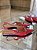 Sapatilha Slingback Vermelho Com Fivelas Stefani - Imagem 2