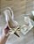 Sapatilha Slingback Dourada Laço Joana - Imagem 1