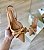 Sapatilha Slingback Caramelo Laço Joana - Imagem 1