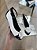 Sapatilha Off White/Preto Detalhe de Flor Ayla - Imagem 2